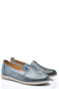 ESPADRILE ALBASTRE PIELE NATURALA 1PC16411