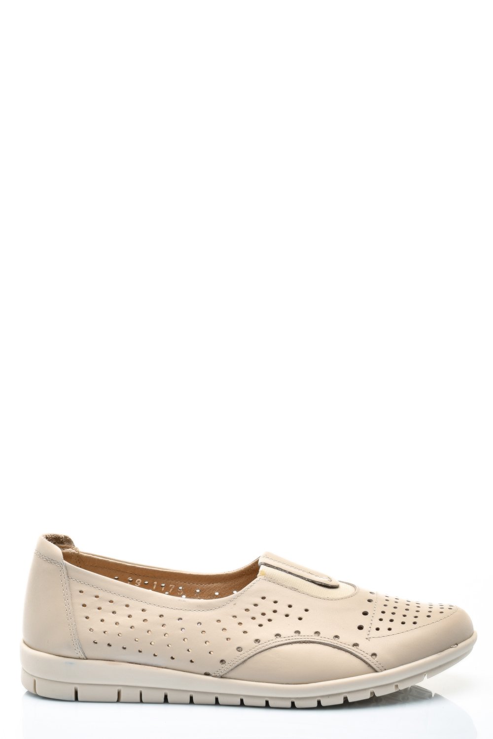 ESPADRILE BEJ PIELE NATURALA 1PC17540