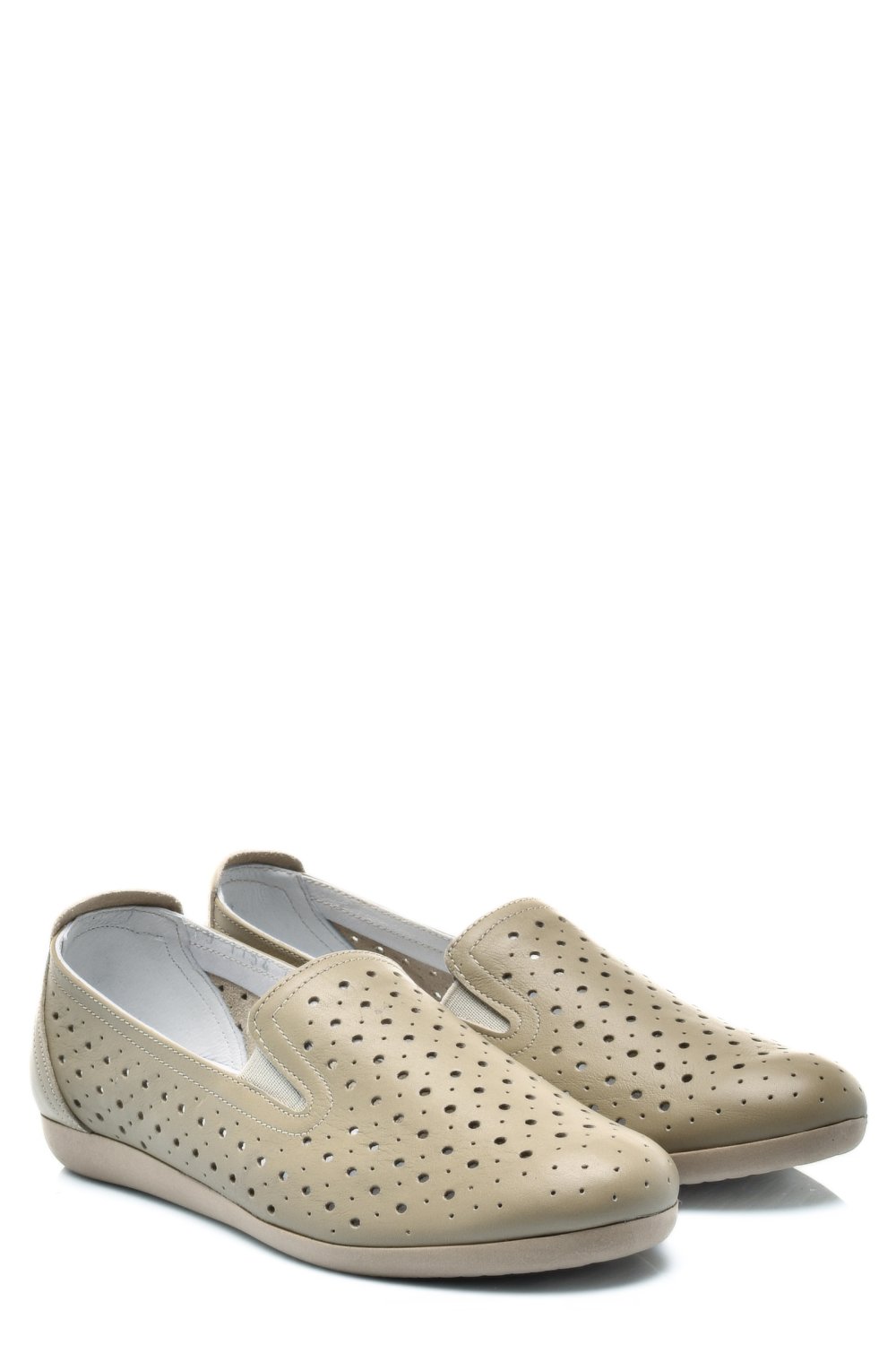 ESPADRILE OLIVE PIELE NATURALA 1PC15411