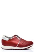 PANTOFI SPORT RED WHITE PIELE NATURALA 1PC12741