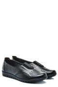ESPADRILE NEGRE PIELE NATURALA 1PC17540