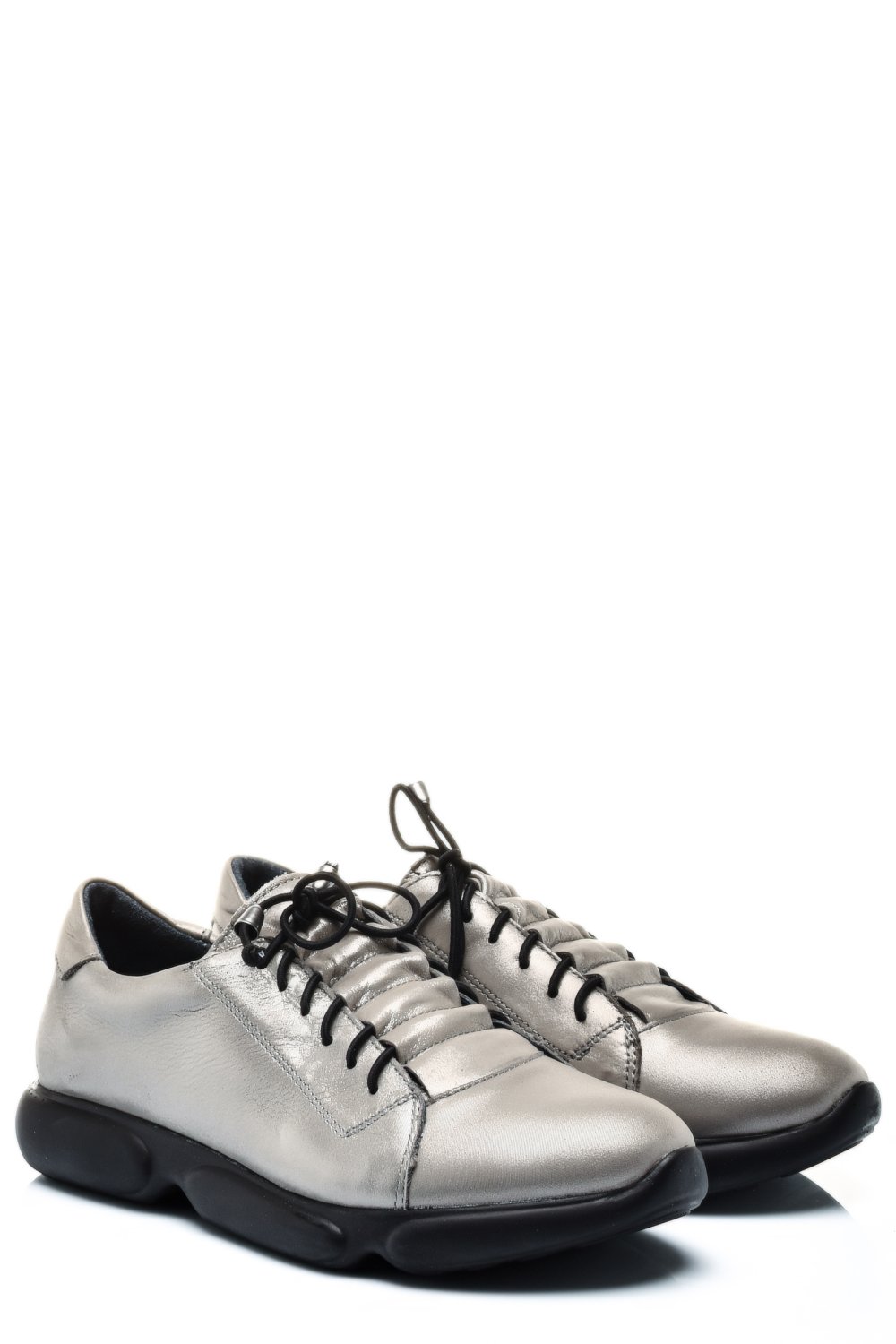 PANTOFI SPORT GRI PIELE NATURALA 1S7768