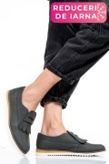 MOCASINI GRI PIELE NATURALA 2S7737