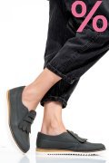 MOCASINI GRI PIELE NATURALA 2S7737