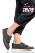 MOCASINI GRI PIELE NATURALA 2S7737