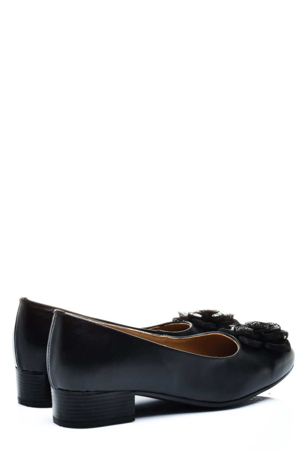 PANTOFI NEGRI PIELE NATURALA 3S7724