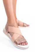 SANDALE ROZ PIELE NATURALA 1PC70320