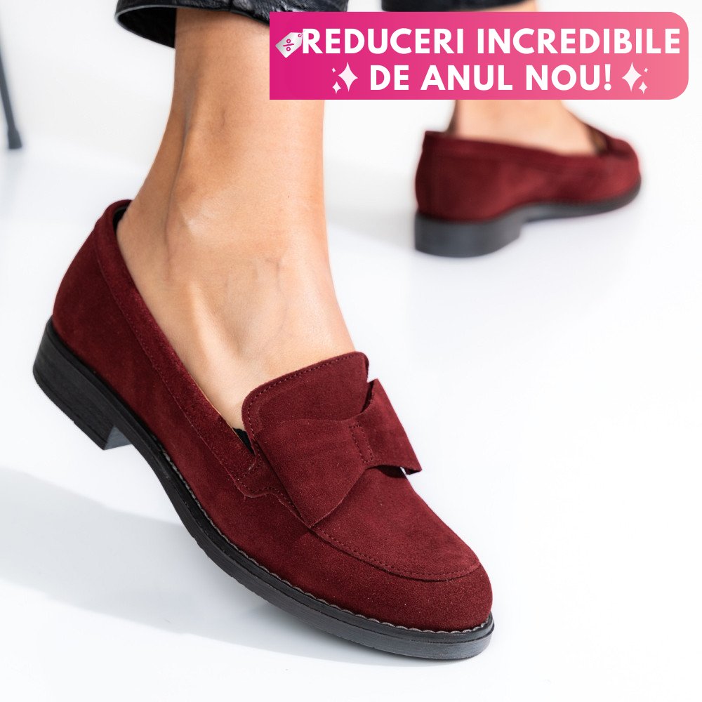 MOCASINI VISINII PIELE NATURALA INTOARSA 2S77110