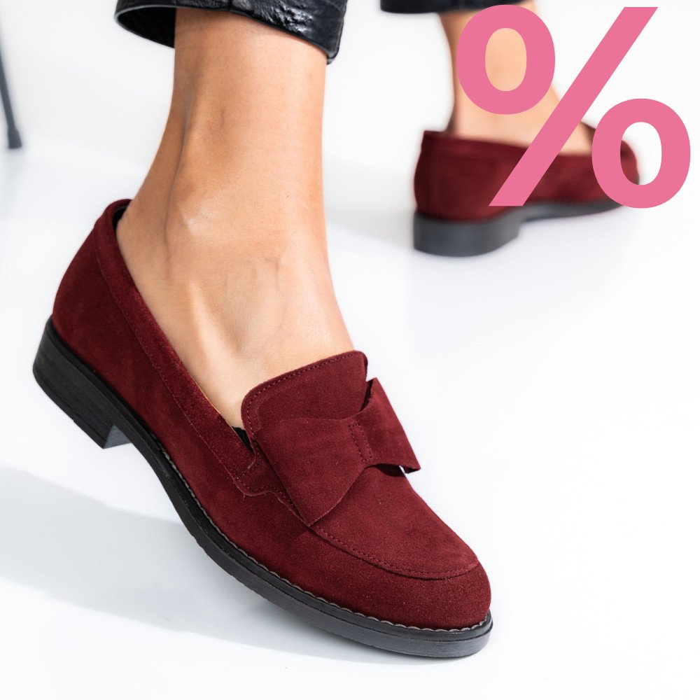 MOCASINI VISINII PIELE NATURALA INTOARSA 2S77110