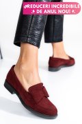 MOCASINI VISINII PIELE NATURALA INTOARSA 2S77110