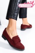 MOCASINI VISINII PIELE NATURALA INTOARSA 2S77110