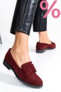 MOCASINI VISINII PIELE NATURALA INTOARSA 2S77110
