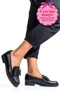 MOCASINI NEGRI PIELE NATURALA 2S77110
