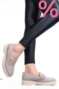 PANTOFI BEJ PIELE NATURALA 2S7741604NP