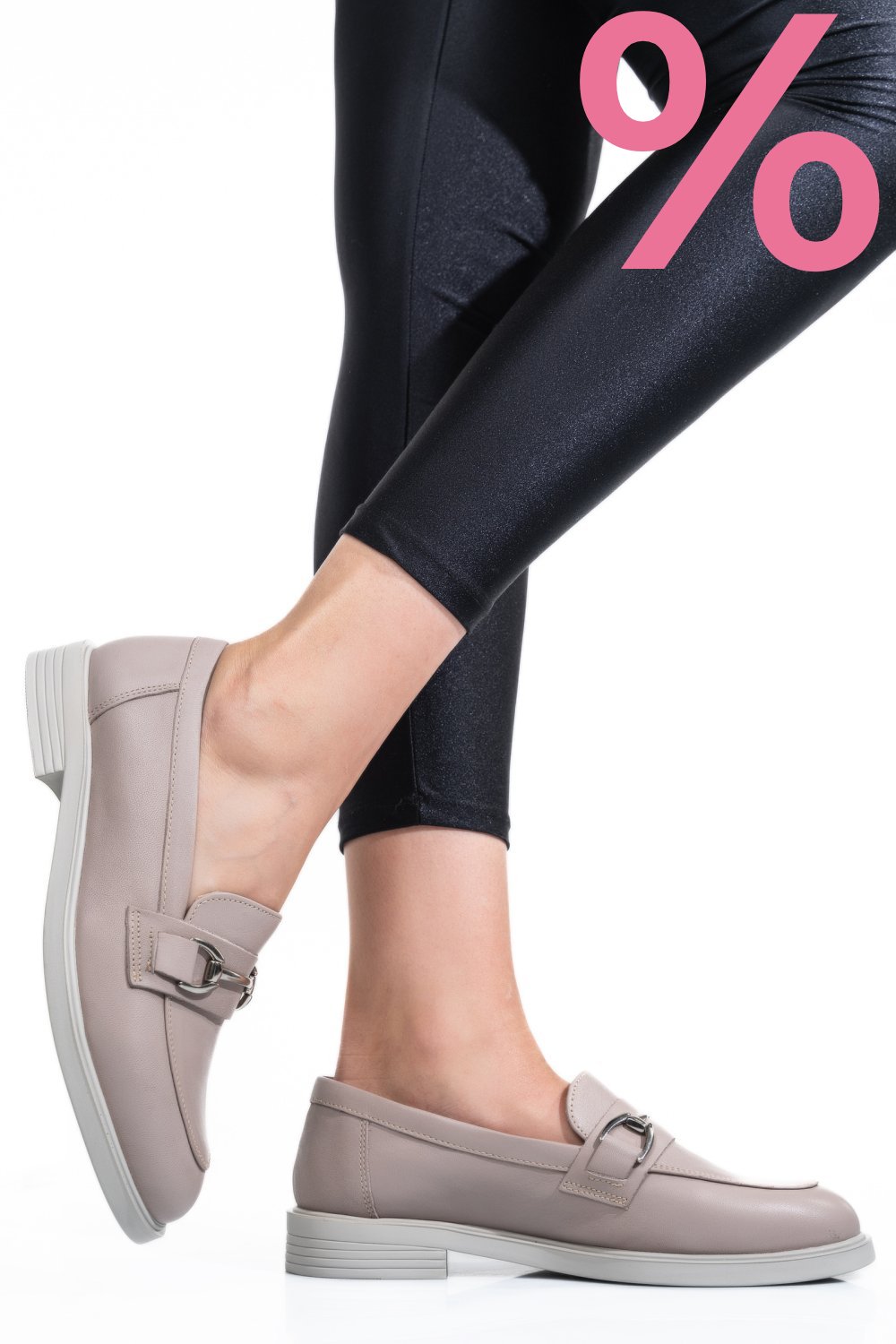 PANTOFI BEJ PIELE NATURALA 2S7741606ANP