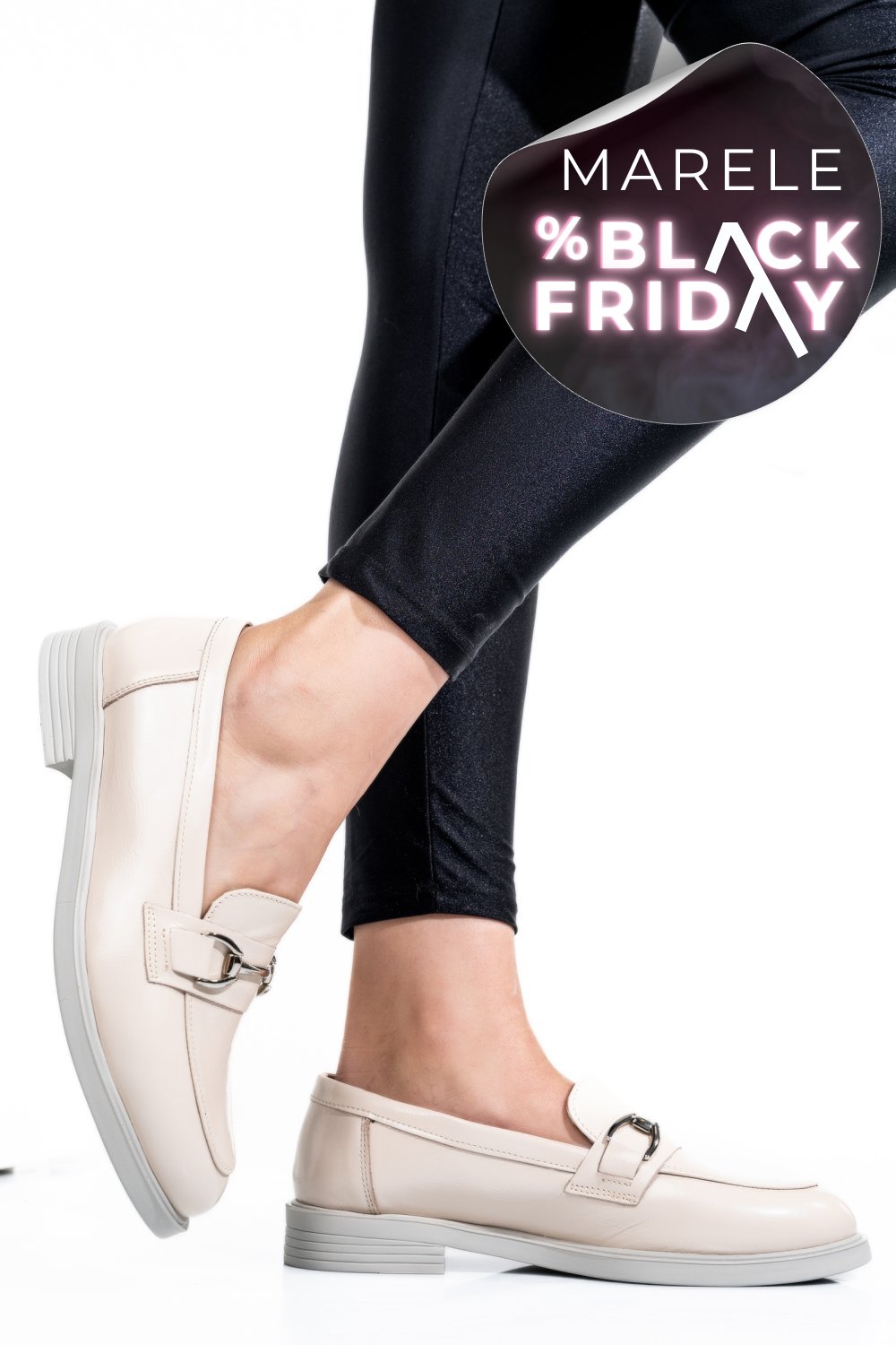 PANTOFI BEJ PIELE NATURALA LACUITA 2S7741606ANPK