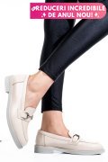 PANTOFI BEJ PIELE NATURALA LACUITA 2S7741606ANPK