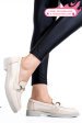 Pantofi bej piele naturala lacuita 2s7741606anpk