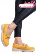 PANTOFI GALBENI PIELE NATURALA 2S7741604ANP