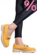 PANTOFI GALBENI PIELE NATURALA 2S7741604ANP