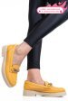 Pantofi galbeni piele naturala 2s7741604anp