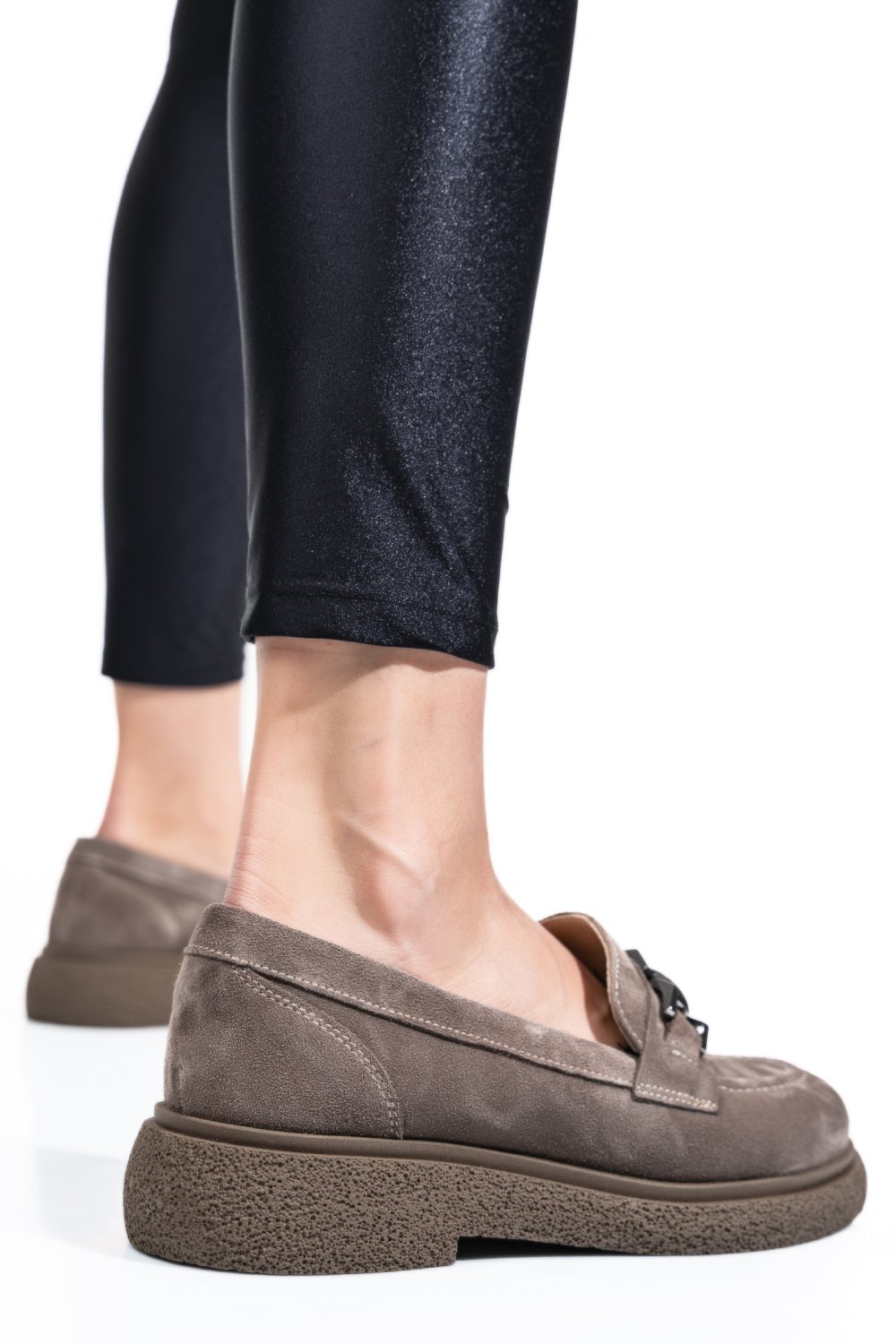 PANTOFI BEJ PIELE NATURALA INTOARSA 2S7741602SP