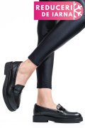 PANTOFI NEGRI PIELE NATURALA 2S7741604NP