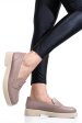 Pantofi taupe piele naturala 2s7741604np