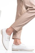 PANTOFI ALBI PIELE NATURALA 9PC01