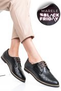 PANTOFI NEGRI PIELE NATURALA 9PC01