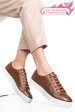 Pantofi maro piele naturala 9pc02