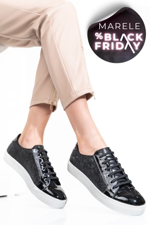 Pantofi negri piele naturala 9pc02