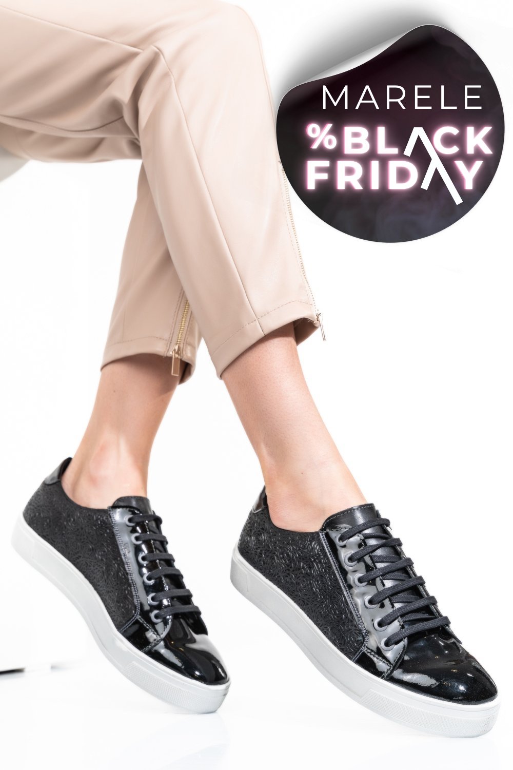 PANTOFI NEGRI PIELE NATURALA 9PC02