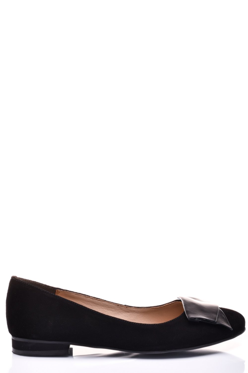 BALERINI NEGRI PIELE NATURALA INTOARSA 3S7705