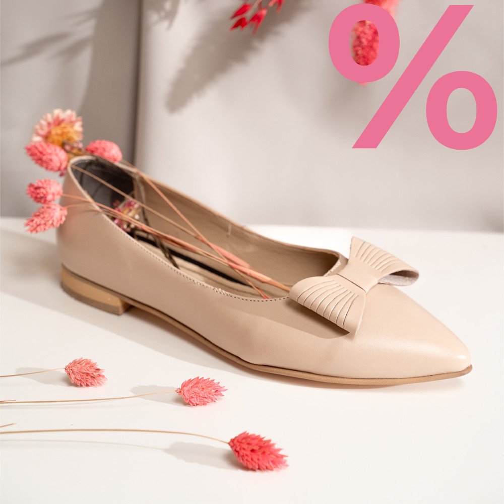 BALERINI NUDE PIELE NATURALA 3S7708