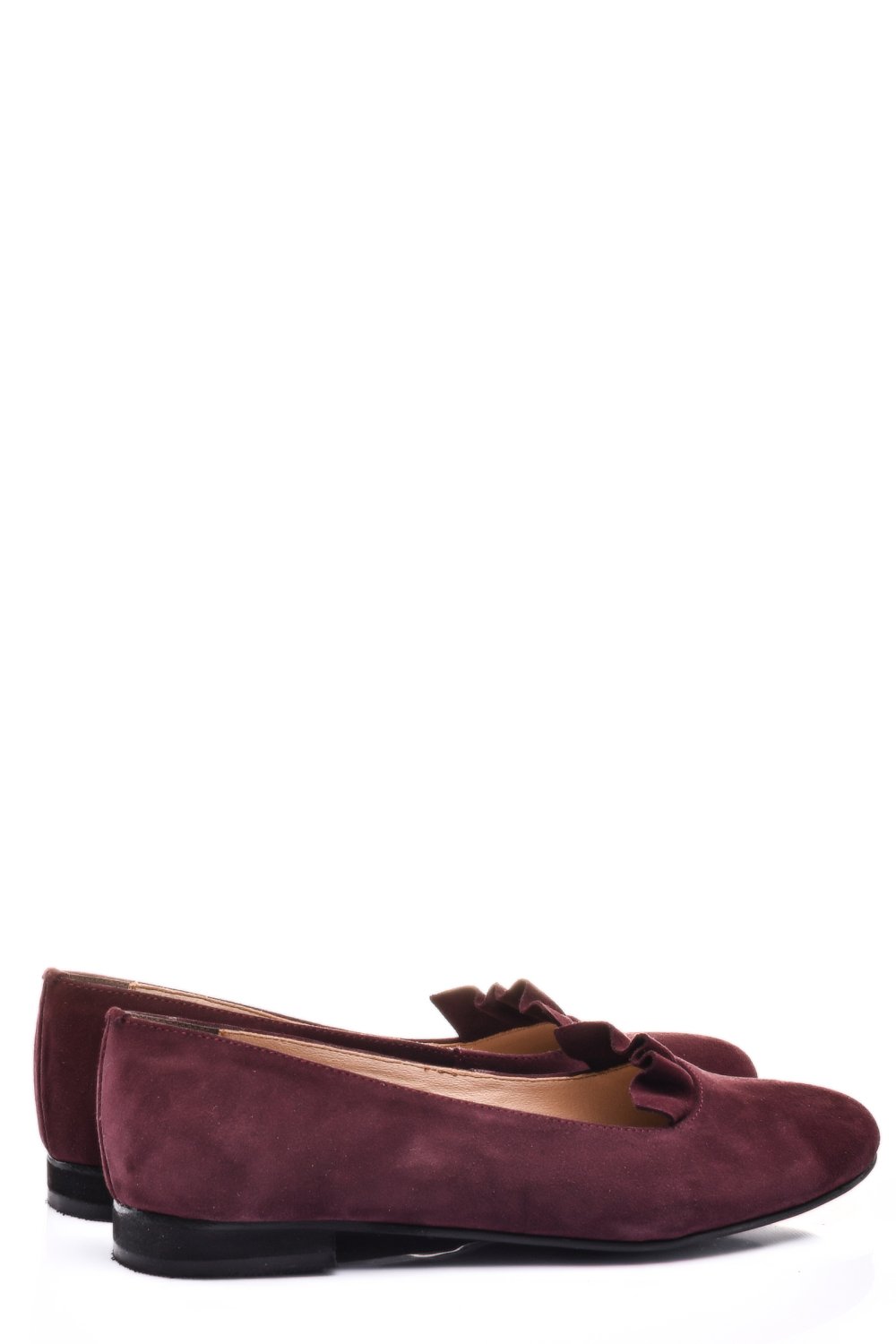 BALERINI VISINII PIELE NATURALA INTOARSA 3S7704