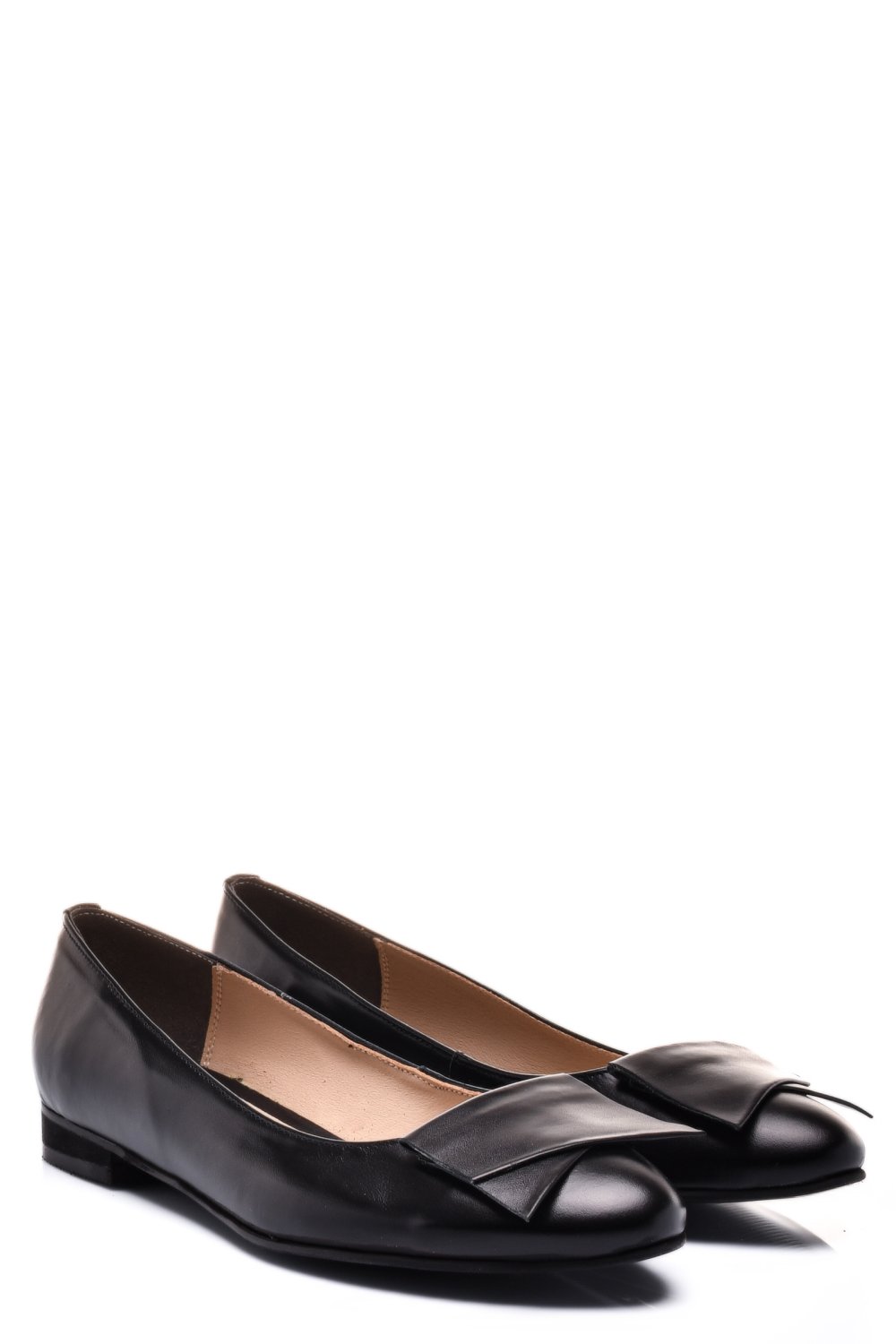 BALERINI NEGRI PIELE NATURALA 3S7705