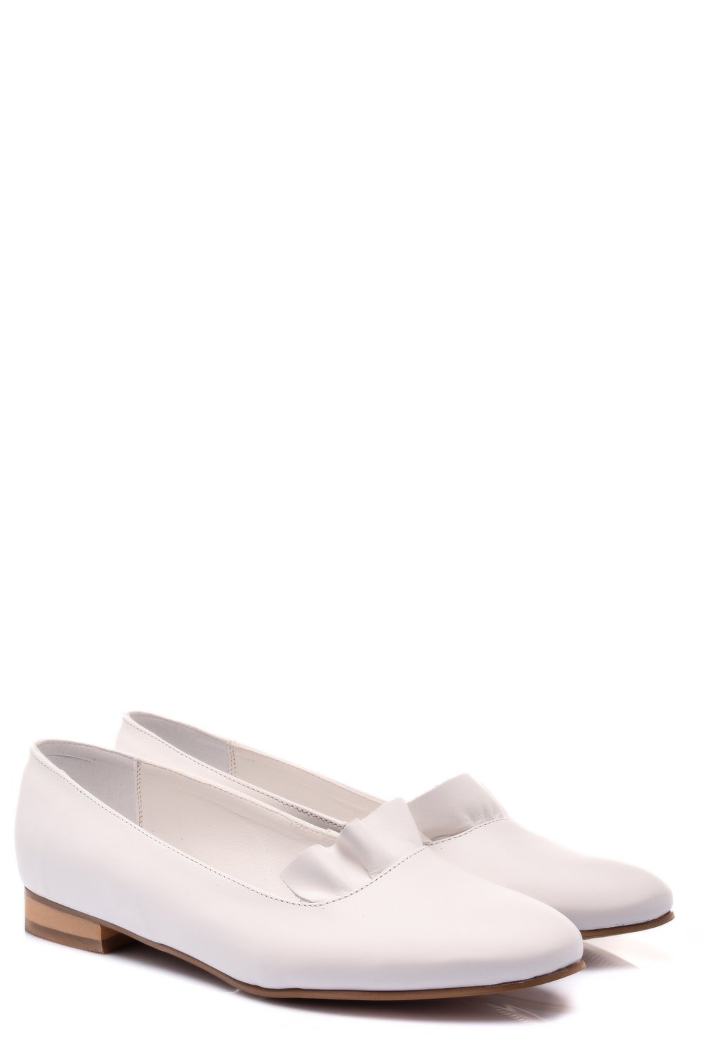 BALERINI ALBI PIELE NATURALA 3S7704