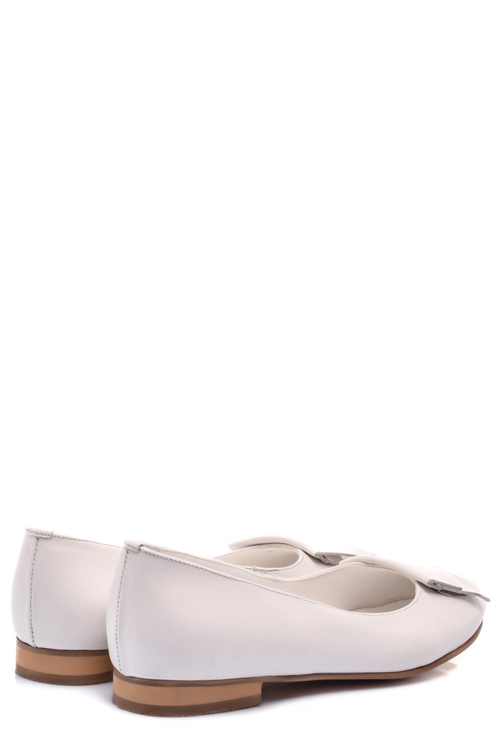 BALERINI ALBI PIELE NATURALA 3S7705