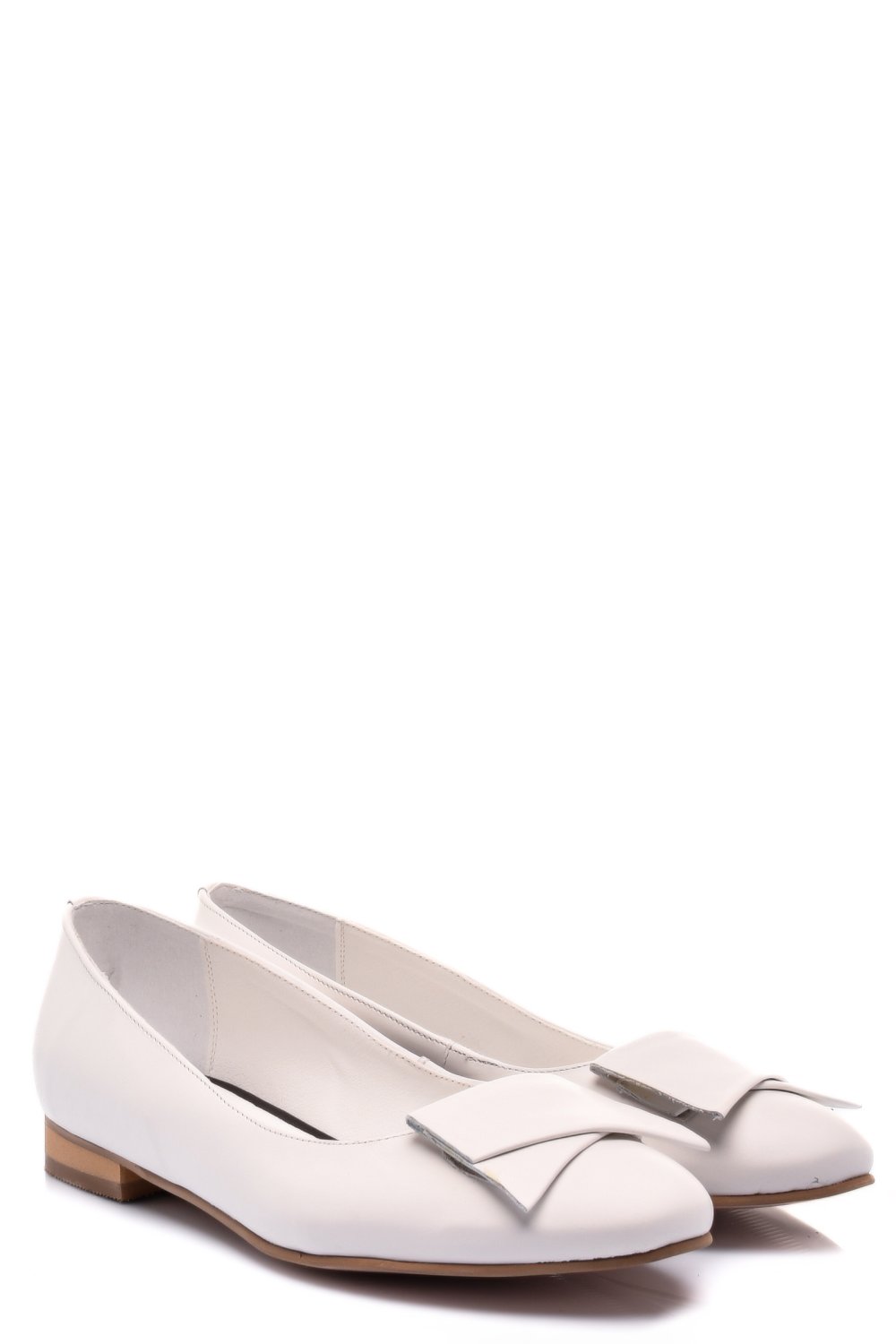 BALERINI ALBI PIELE NATURALA 3S7705