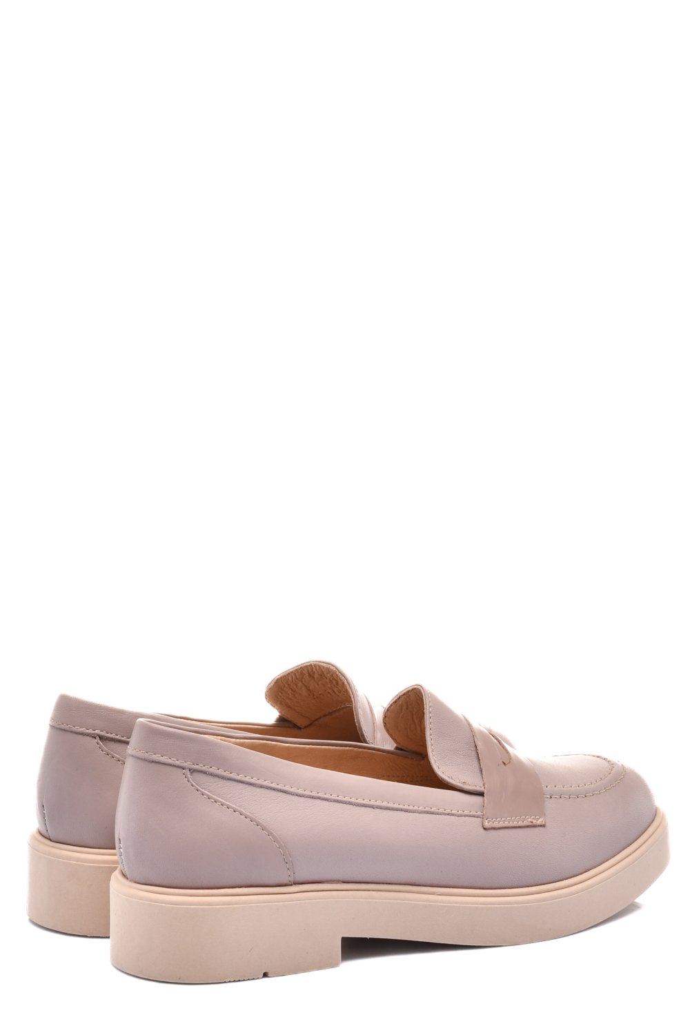 PANTOFI BEJ PIELE NATURALA 2S7741604NP