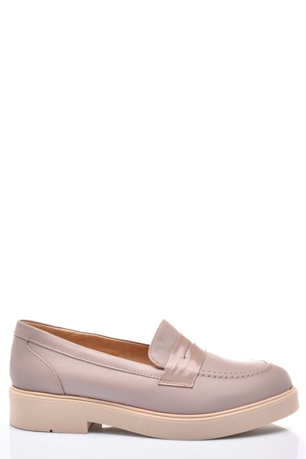 PANTOFI BEJ PIELE NATURALA 2S7741604NP