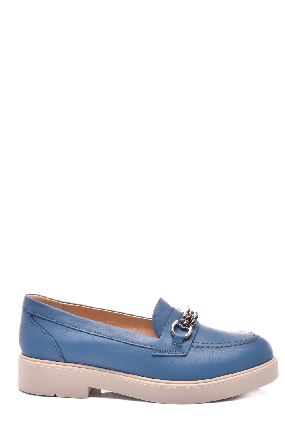 PANTOFI ALBASTRI PIELE NATURALA 2S7741604ANP