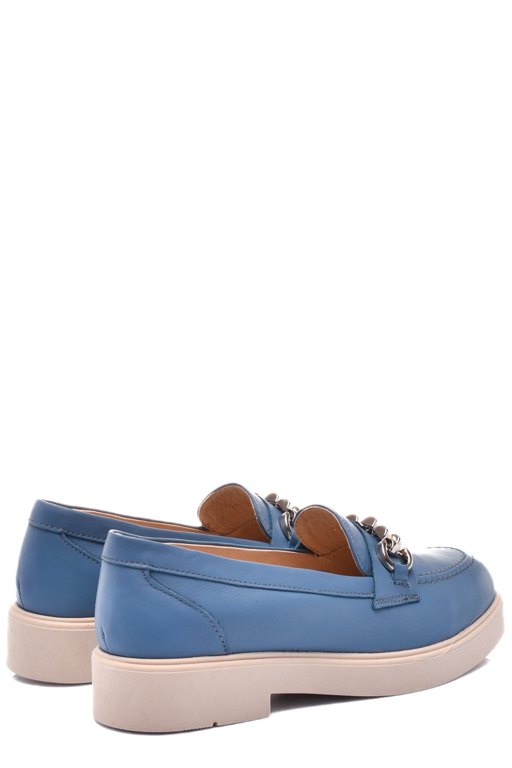 PANTOFI ALBASTRI PIELE NATURALA 2S7741604ANP