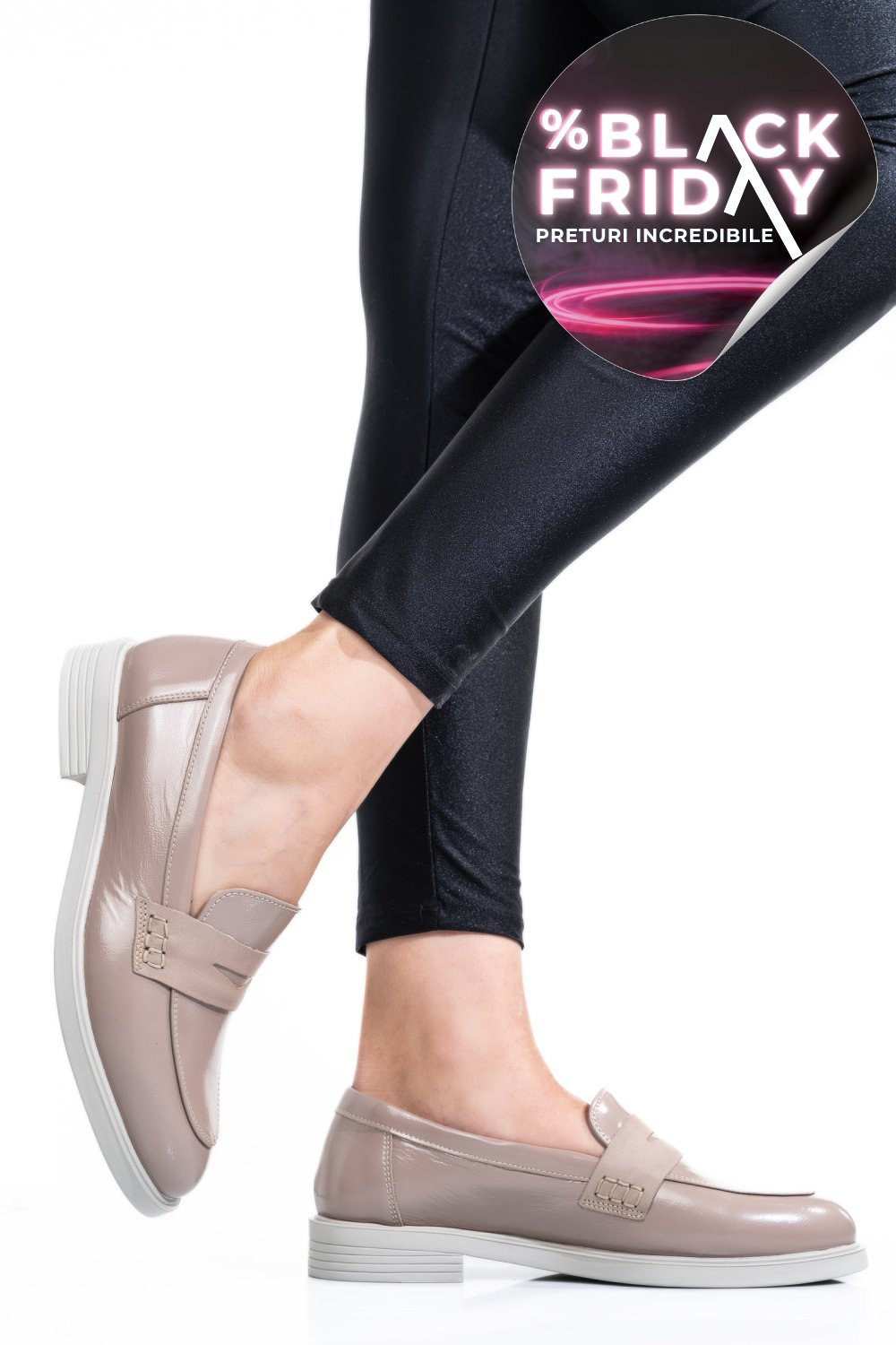 PANTOFI BEJ PIELE NATURALA LACUITA 2S7741606NPK