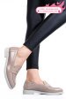 Pantofi bej piele naturala lacuita 2s7741606npk