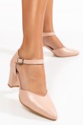 PANTOFI NUDE PIELE NATURALA 1S77701