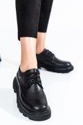 PANTOFI NEGRI PIELE NATURALA 7S77156