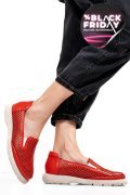 ESPADRILE ROSII PIELE NATURALA 4S7715