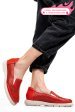 Espadrile rosii piele naturala 4s7715